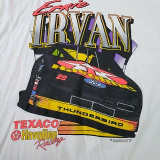 Nascar Ernie Irvan Texaco Havoline Racing 28 T - Shirt 1994 Vintage Sz Xxl Euc
