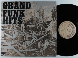 Grand Funk Railroad Hits Capitol Lp Vg,  With Booklet