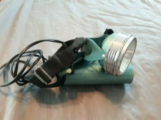 Vintage Justrite Portable Electric Headlight Lantern,  Mod 1904 - 4