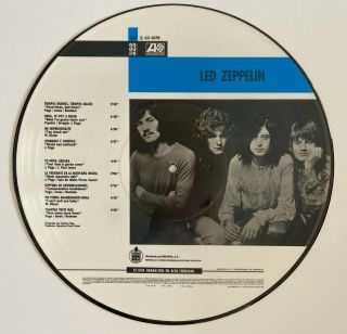 Led Zeppelin - Led Zeppelin RARE LTD EDITION PICTURE DISC SPAIN ESTEREO ...