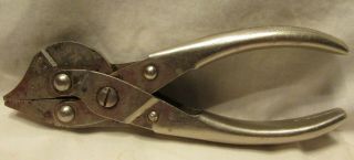 Vintage Sargent Grip Snip Pliers & Side Cutter,  5.  6 " Long,  - Vg