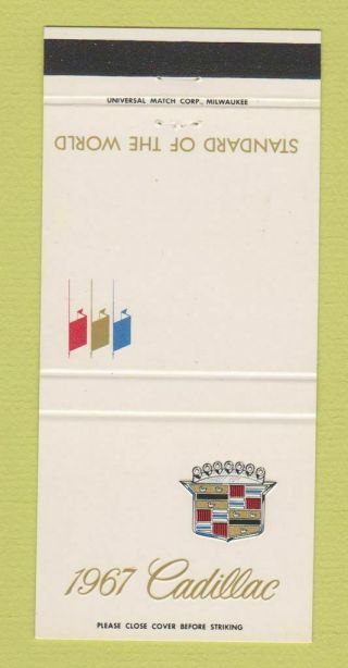Matchbook Cover - 1967 Cadillac 30 Strike