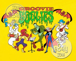 Rare Groovie Goolies Cartoon Color 8 X 10 Tv Photo Filmation Associates