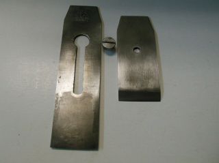 Vintage Auburn Tool Co.  Thistle Brand 2 " Wide Iron & Chip Breaker
