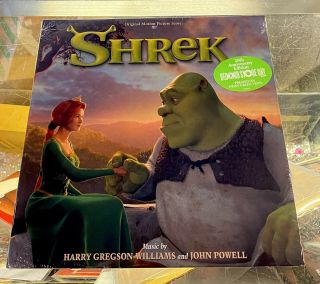 Shrek Ost Soundtrack 20th Anniversary Edition Lp On Slime Green Vinyl