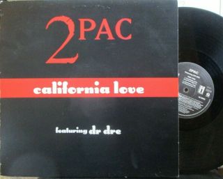 2pac Ft Dr Dre California Love 12 " Single Ps