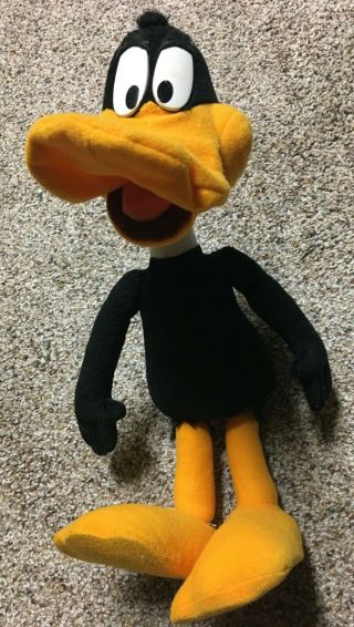 Vintage 1994 Applause Warner Bros.  Looney Tunes Daffy Duck Plush Stuffed Toy