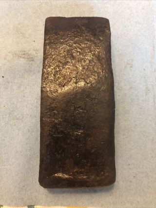 Vintage Antique Cast Steel 5 Lb 3oz Tapered Peen Sledge Hammer Head Unknown Make 2