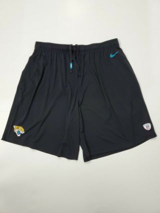 Nike Nfl Jacksonville Jaguars Team Issued Gym Workout Shorts 3xl