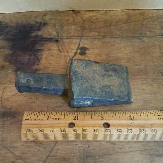 Antique Anvil Hardy Tool 4 Inch Length.  Look At All Pictures For Measurements.