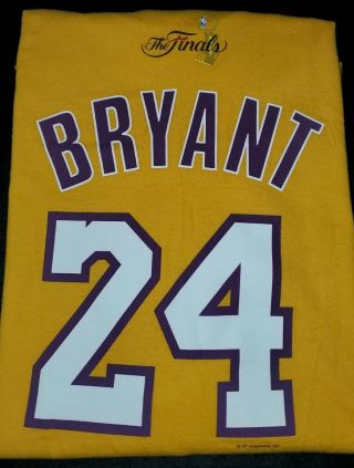 Los Angeles Lakers Kobe Bryant T Shirt,  Men 