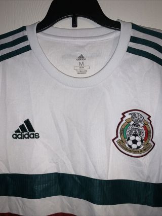 Adidas Mexico Away Jersey FIFA World Cup Russia 2018 Men ' s Authentic M 2