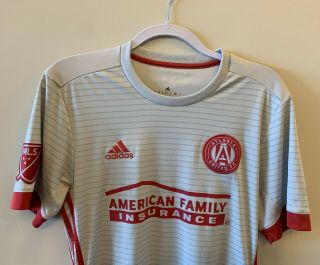 Adidas Atlanta United 2017 Inaugural Season Away Kit / Jersey Grey Rare (sz M)