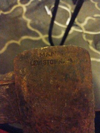 1) Vintage True American,  Mann Edge Tool Co.  Lewistown PA,  Axe. 3