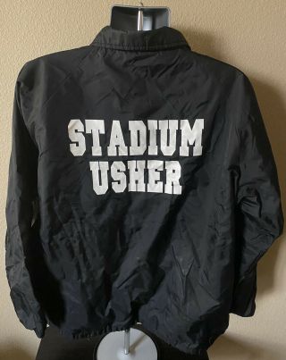 Vtg The Ohio State Buckeyes Stadium Usher Men’s Xl Jacket Security Football