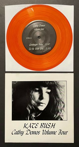 Kate Bush Cathy Demos Volume Four Rare Orange Vinyl Ep 242/600
