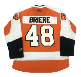 Reebok Nhl Philadelphia Flyers Daniel Briere Hockey Jersey Size Adult Medium