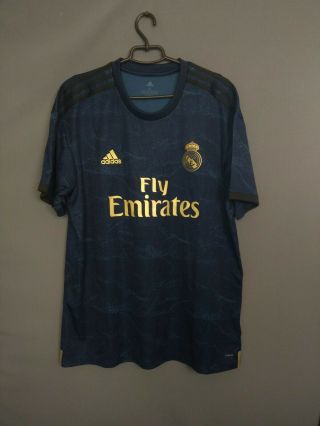 Real Madrid Jersey 2019 2020 Away Size Xl Shirt Soccer Adidas Fj3151 Ig93