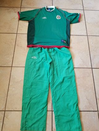 Atletica Mexico Jersey/pants Combo Size Xl