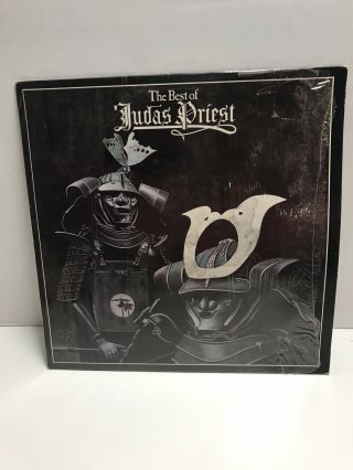 Judas Priest “the Best Of” Vinyl Lp Record Album - Gull Gulp 1026 Shrink