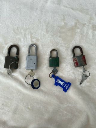 Four Collectible Locks