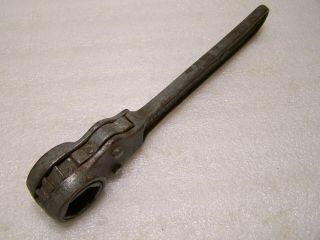 Antique Chicago Mfg.  & Distributing Co.  Hex Ratchet Wrench Patent 1914 USA 3