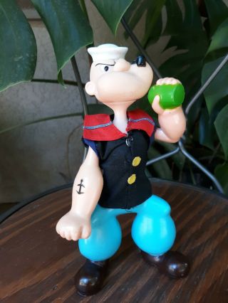Vintage King Features Syndicate Inc.  Popeye The Sailor Man Doll Hong Kong 1960 