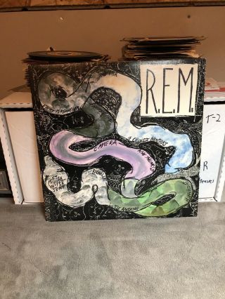 R.  E.  M.  - Reckoning Lp - Irs - First Pressing - Translucent Purple - Ex/ex/ex