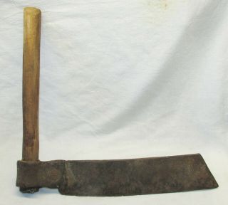 Antique Hand Forged Froe Wood Shingle Splitter 13,  Inches Long C