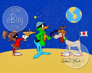 Rare Daffy Duck Dodgers Cartoon Photo Warner Bros Chuck Jones Looney Tunes