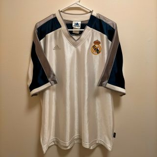 Vintage Real Madrid Adidas Soccer Jersey Size Xl