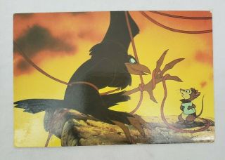 Don Bluth Animation Animation " The Secret Of Nimh " Brochure Postcards 1982