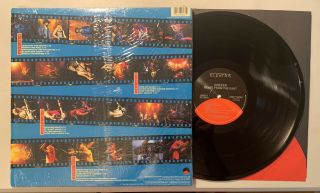 Dokken - Beast From The East 2LP 1988 Elektra 60823 - 1 Shrink Hype Sticker VG, 2