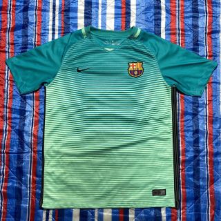 2016 - 17 Nike Fc Barcelona Men’s Third Soccer Jersey Kid’s Size Xl Barca