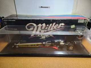 1996 Larry Dixon Jr Miller Splash Black 1:24 Nhra Top Fuel Dragster Action Mib