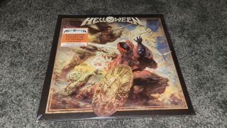 Helloween Self Titled Limited Edition Gold Colored Vinyl Record 2 Lp