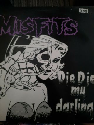 Misfits Die Die My Darling 12 " Vinyl Ep Pl9 - 03 Evilive Plan 9 Danzig