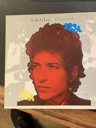 Bob Dylan - Biograph - 5 Record Deluxe Edition - Box Set - 1985 W All Inserts Vg,