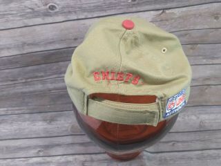 Vintage sports specialties strapback Kansas City Chiefs Hat Pro Line Authentic 3