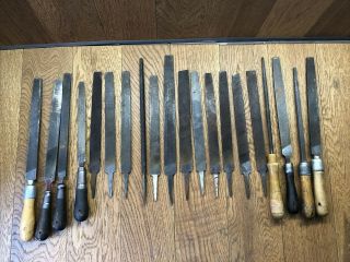 Old Vintage Tools Metal Files Great For Knife Making Blacksmith Machinist