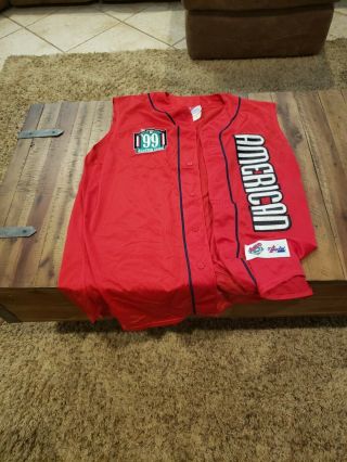 1999 American League All Star Game Jersey Vest Xl