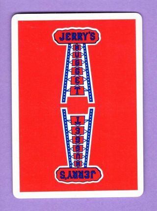 1 Single Swap Playing Card Jerry 