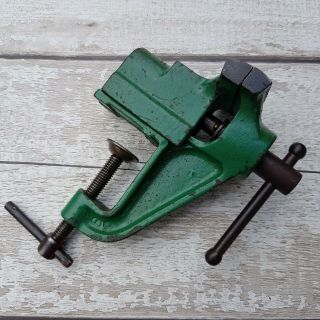 Vintage Fabrex No 420 Table Clamp Vice with Anvil - Made in England 2