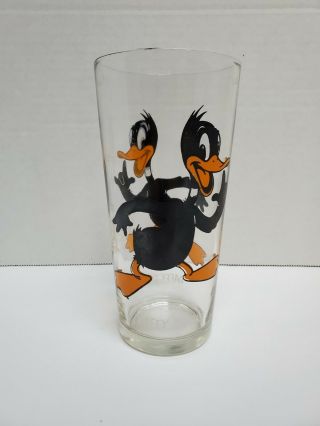 1973 Pepsi Collector Series Looney Tunes Daffy Duck Warner Bros.  Glass 16 Oz