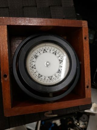 Dry Compass In A Box Vintage Antique Buy Wilcox Made In The Usa Dovetail Box