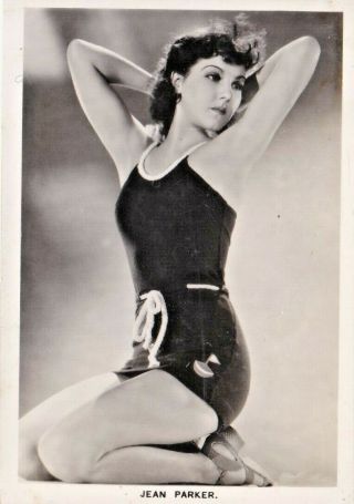 Jean Parker - Carreras Hollywood Film Starlet Pin - Up/cheesecake 1937 Cig Card
