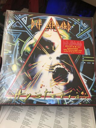 Def Leppard: Hysteria 2 - Lp 180 Gram Vinyl Shrink Near