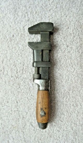 Vintage Coes Co.  8 1/2 " Monkey Wrench Made In Usa,  Worcester,  Ma,