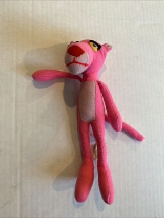 Vintage Pink Panther Doll Stuffed Plush Toy Ace 8 Inches 1994