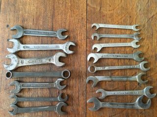Vintage Usa Made Wrenches (bonney,  Proto,  Plomb,  Barcalo Etc)